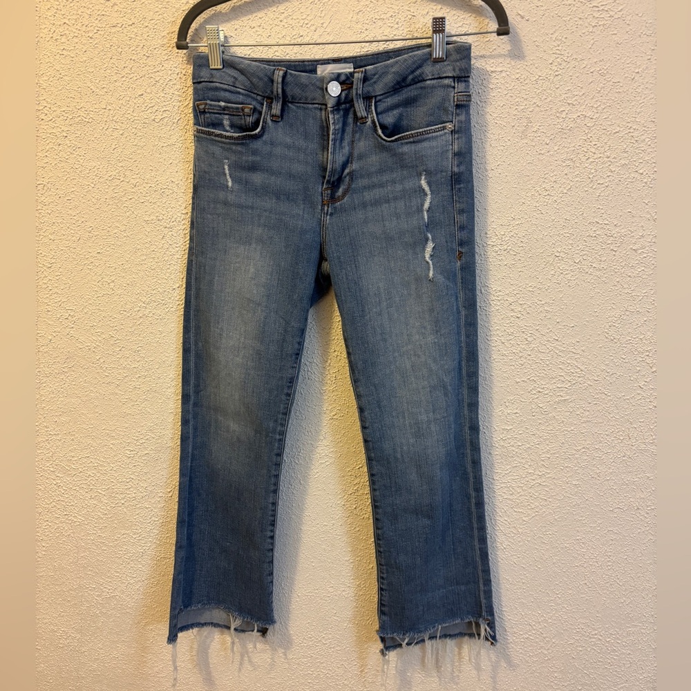 Frame Le Crop Mini Boot Jeans